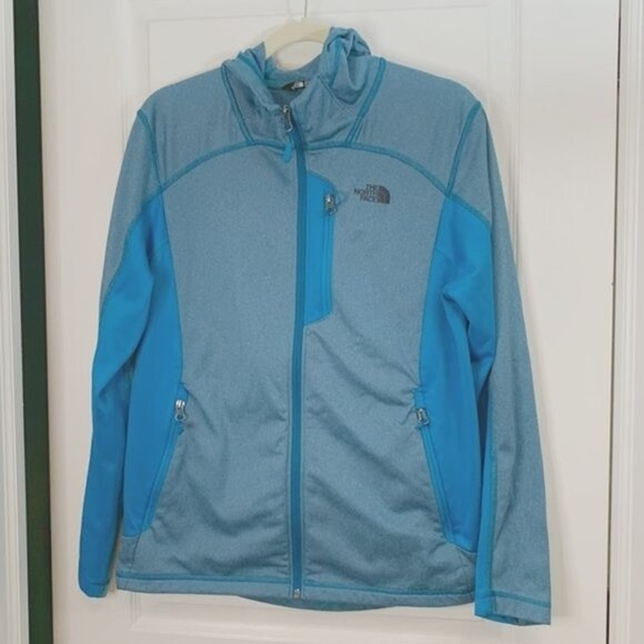 The North Face Other - The North Face Hooded Two Toned Full Zip Lightweight Casual Outdoor Jacket